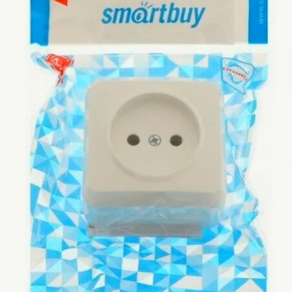 Розетка 1м б/з SBE-03W-10-S1-N-c Юпитер