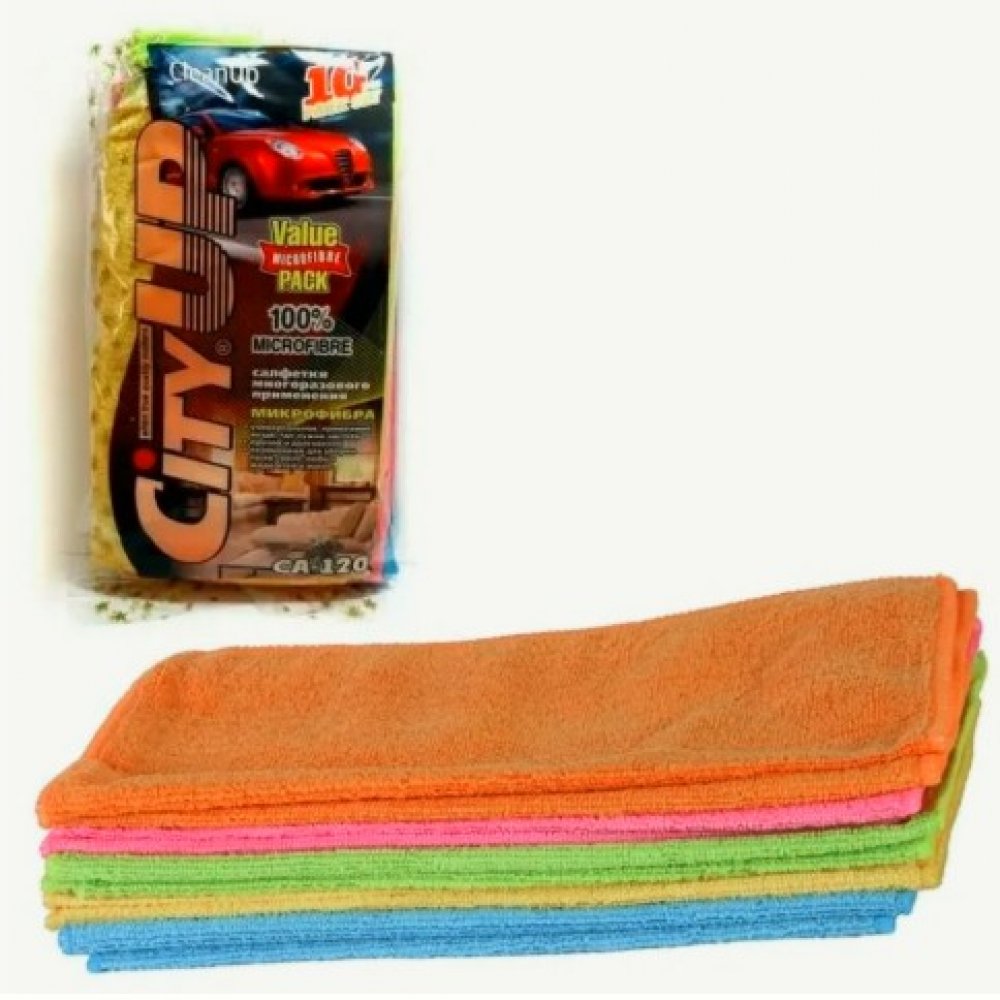 Салфетки СА-120 микрофибра 30х30 1шт