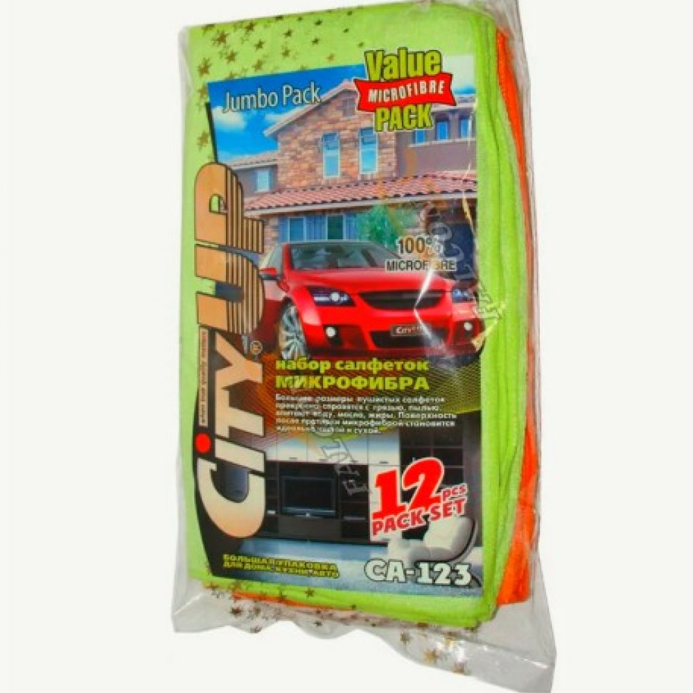 Салфетки СА-123 микрофибра 40х35 1шт