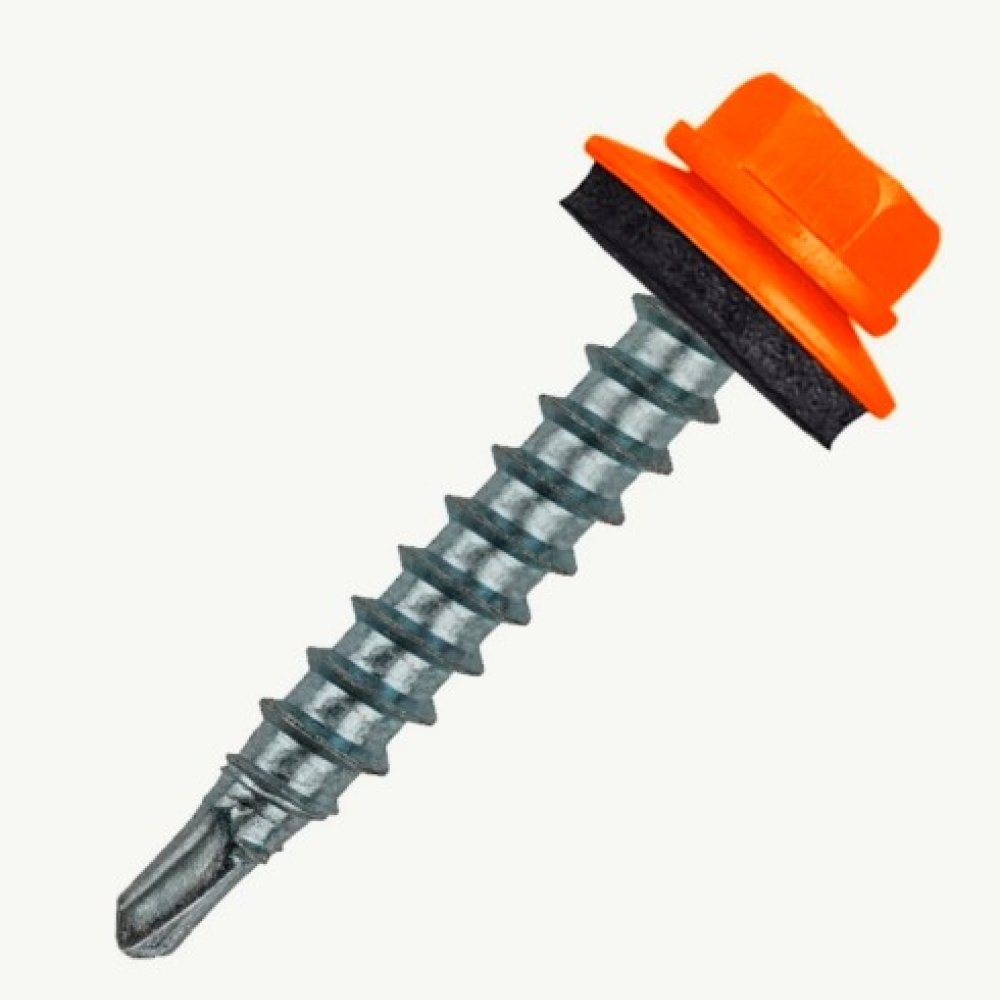 Саморез кровельный 5,5х19 Цвет металл