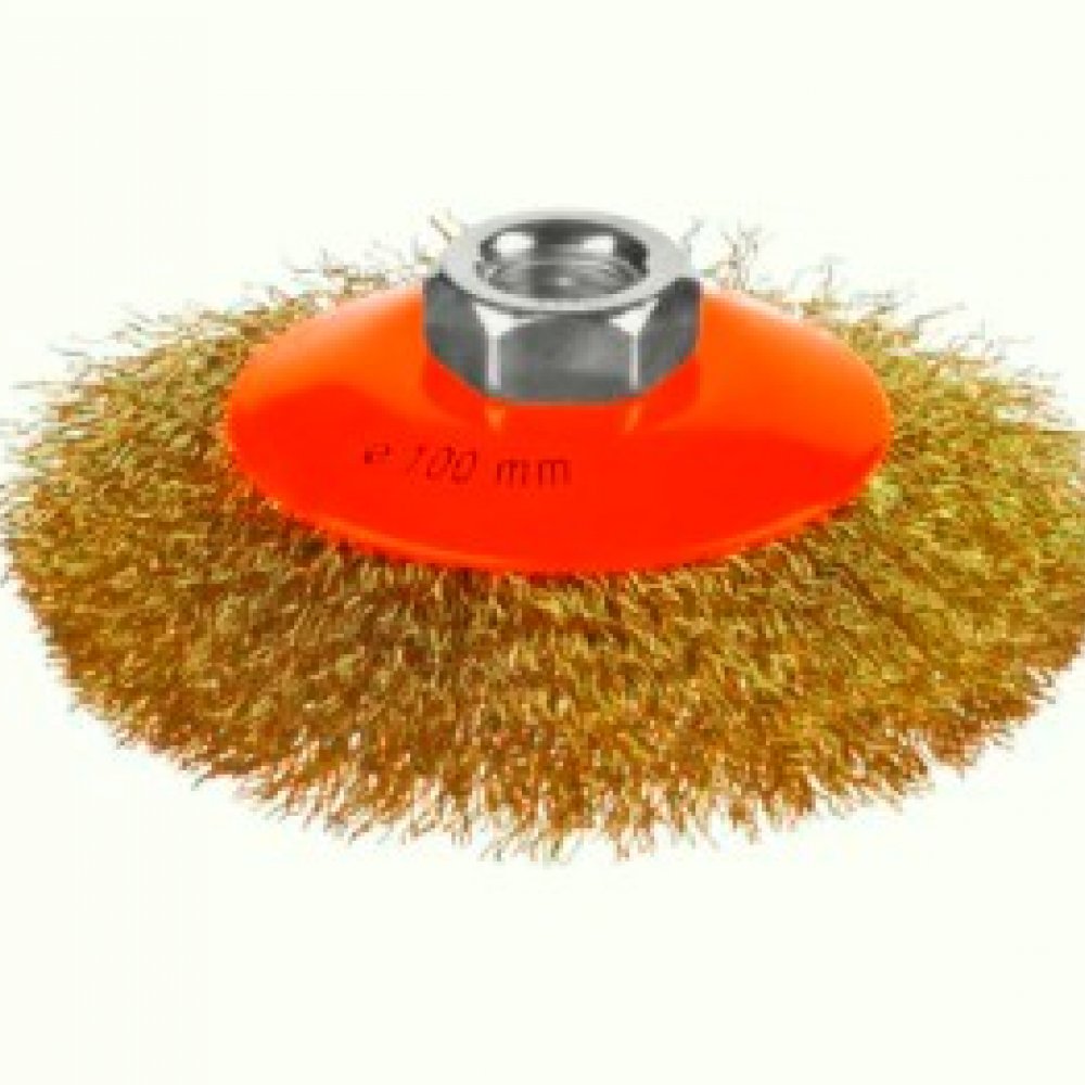 Щетка-крацовка чашечная для Ушм 100мм 35143-100 Миракс
