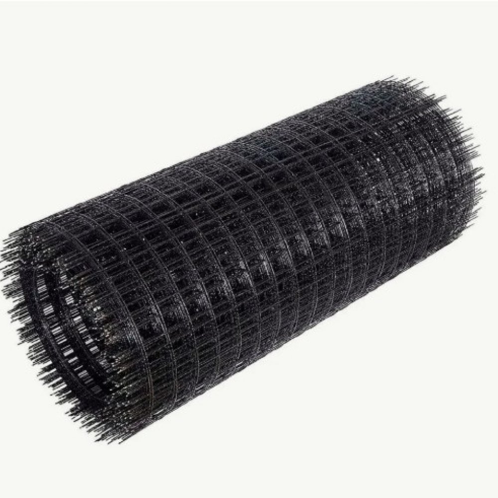 Сетка стеклопластиковая д.2мм (100х100) 1х25м/ рез кратон 5м.