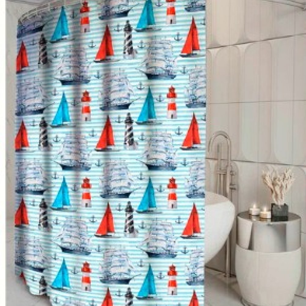 Штора для ванной Атлас 170*170 