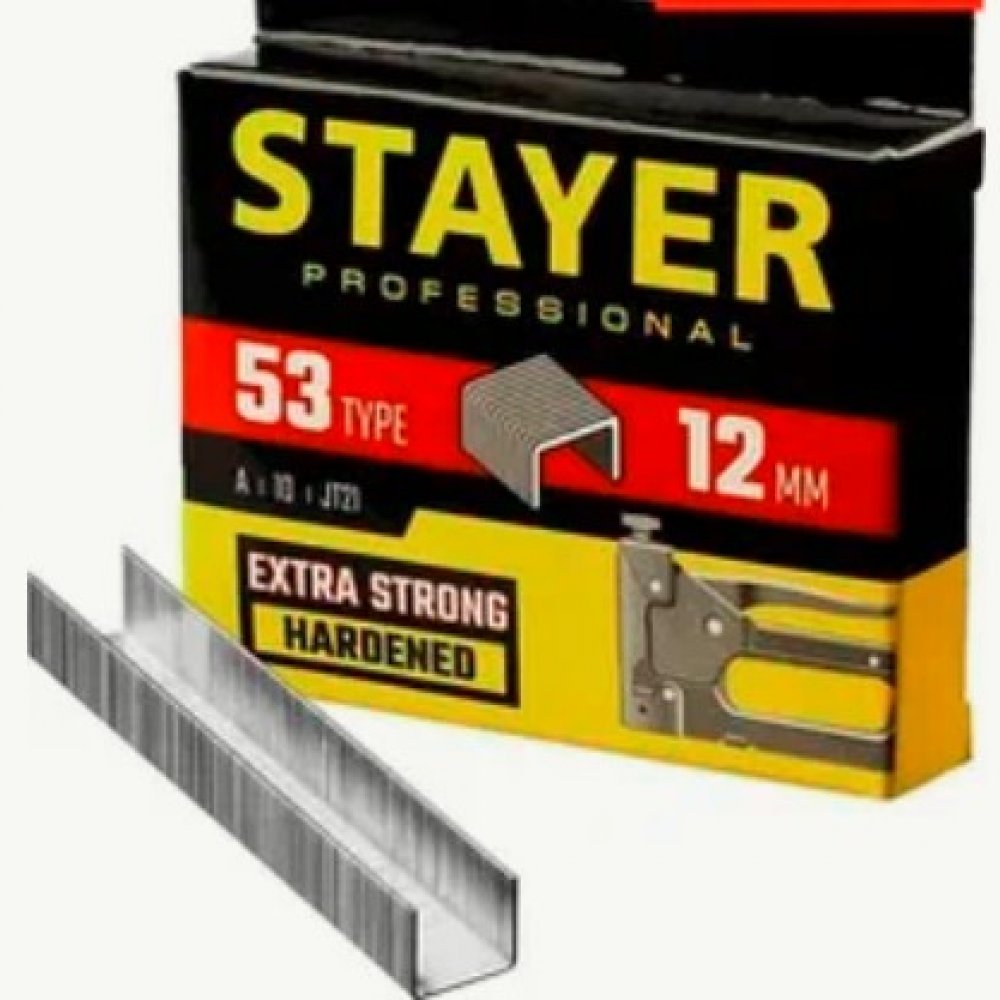 Скобы ТИП-53 №12 СТАЕР максфикс 3159-12_z01