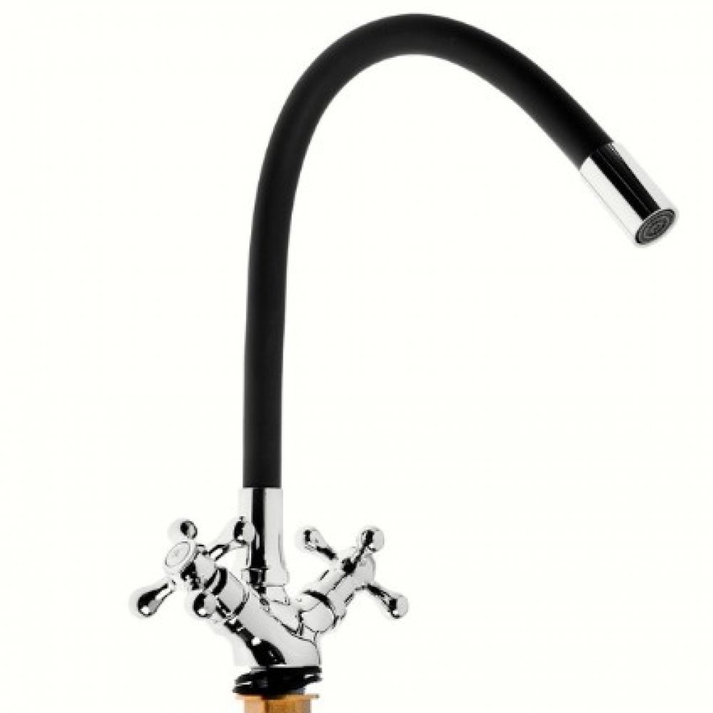 Смеситель ДИОНИС DBB4-КD-535/596 чёрный