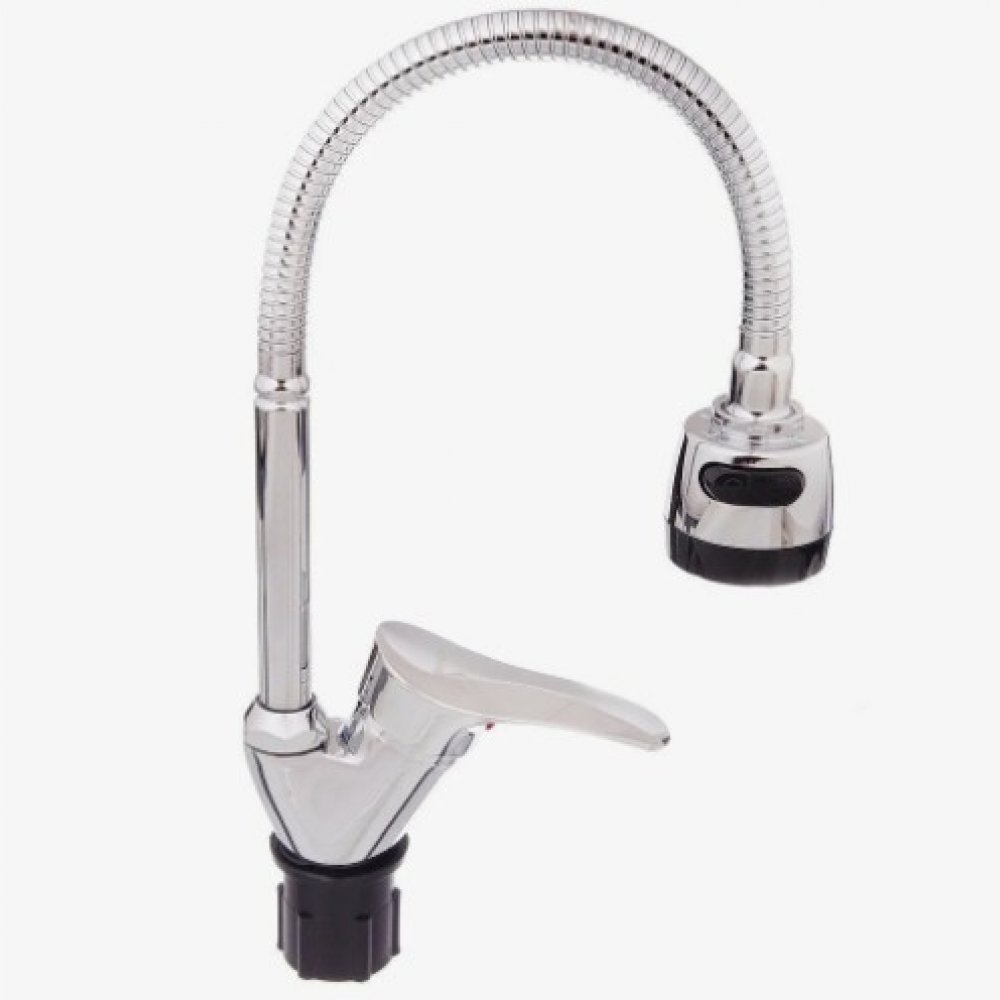 Смеситель ЭВЕРЕСТ B58-214М для кухни с гибким изливом