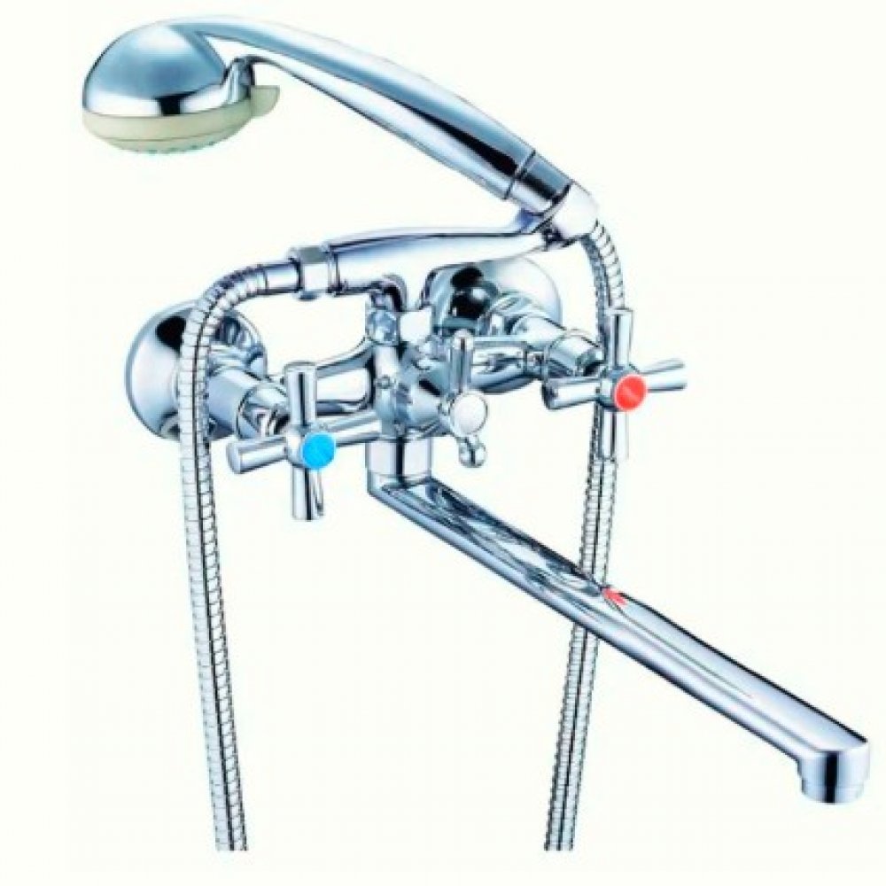 Смеситель ZEGOR DFR7-В722 для ванны 