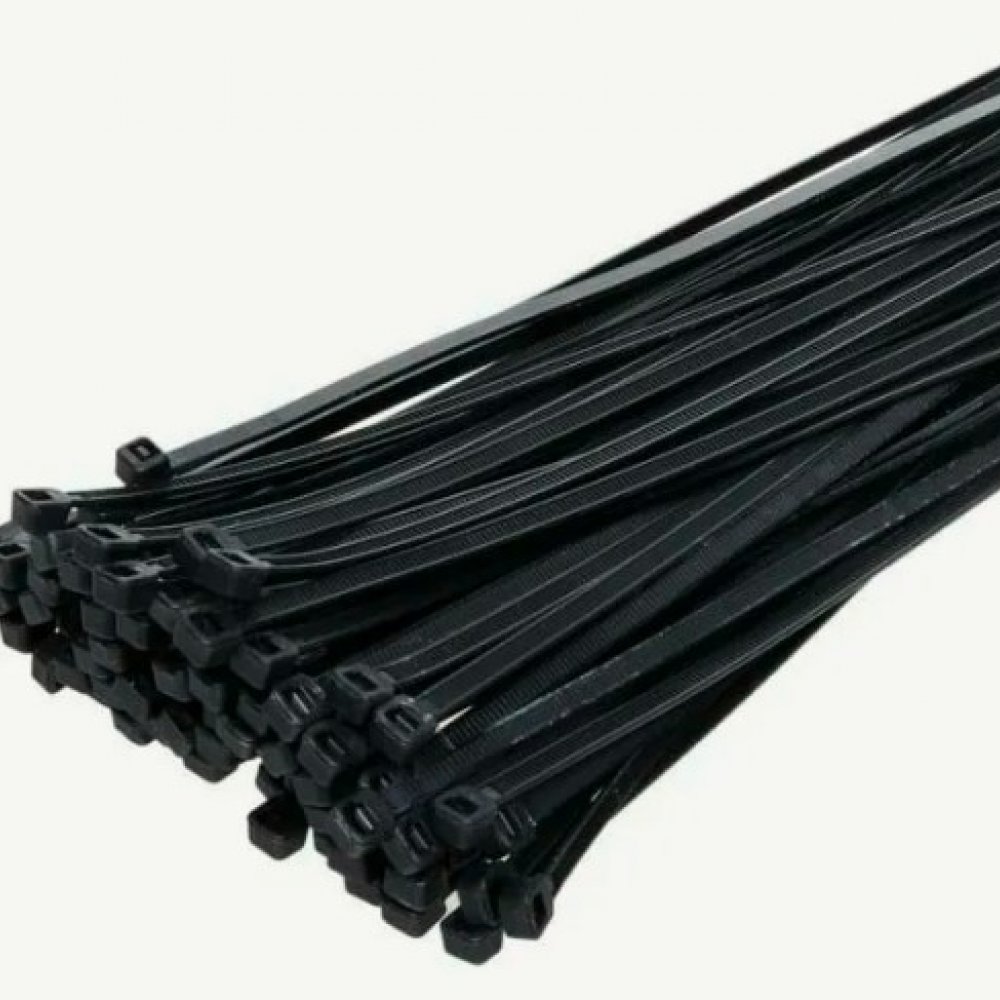 Стяжки чёрные 5х300 Держи 258-530