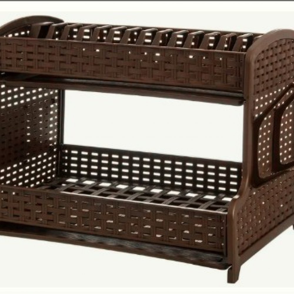 Сушилка для посуды 2 яруса Виолет 270206