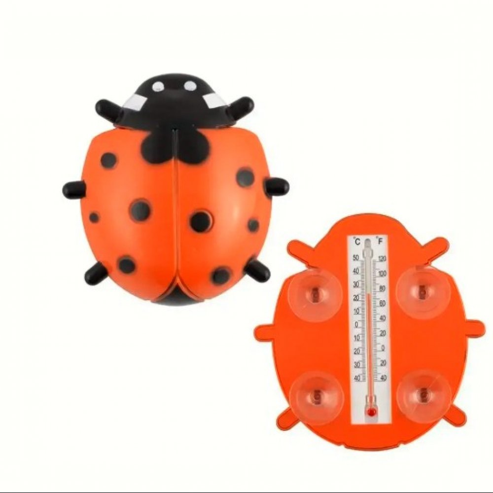 Термометр уличный Бабочка/цветы/божья коровка 002616