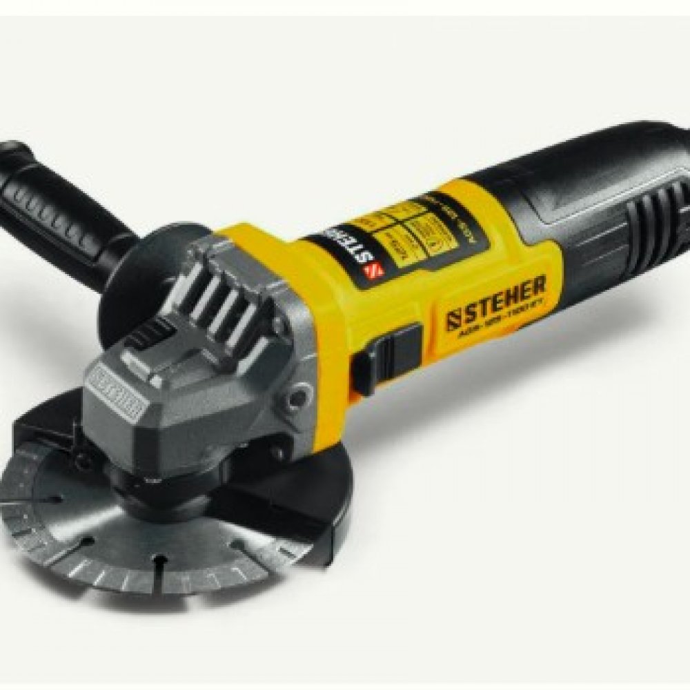 УШМ STEHER AGS-125-1000 ET 1000Вт 11000об/мин д125мм 