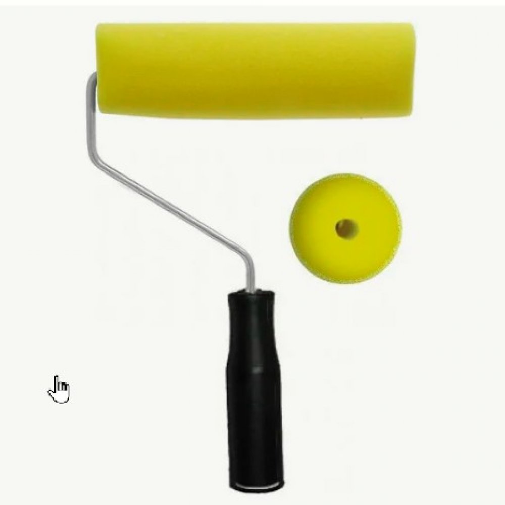 Валик с ручкой поролон 180мм Фит 02775