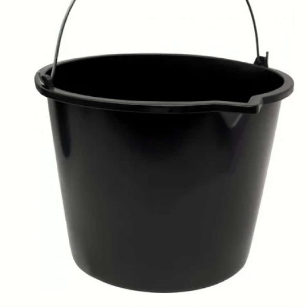 Ведро строительное 12л резинопластик