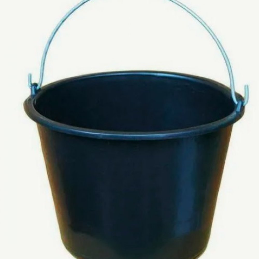 Ведро строительное 16л резинопластик