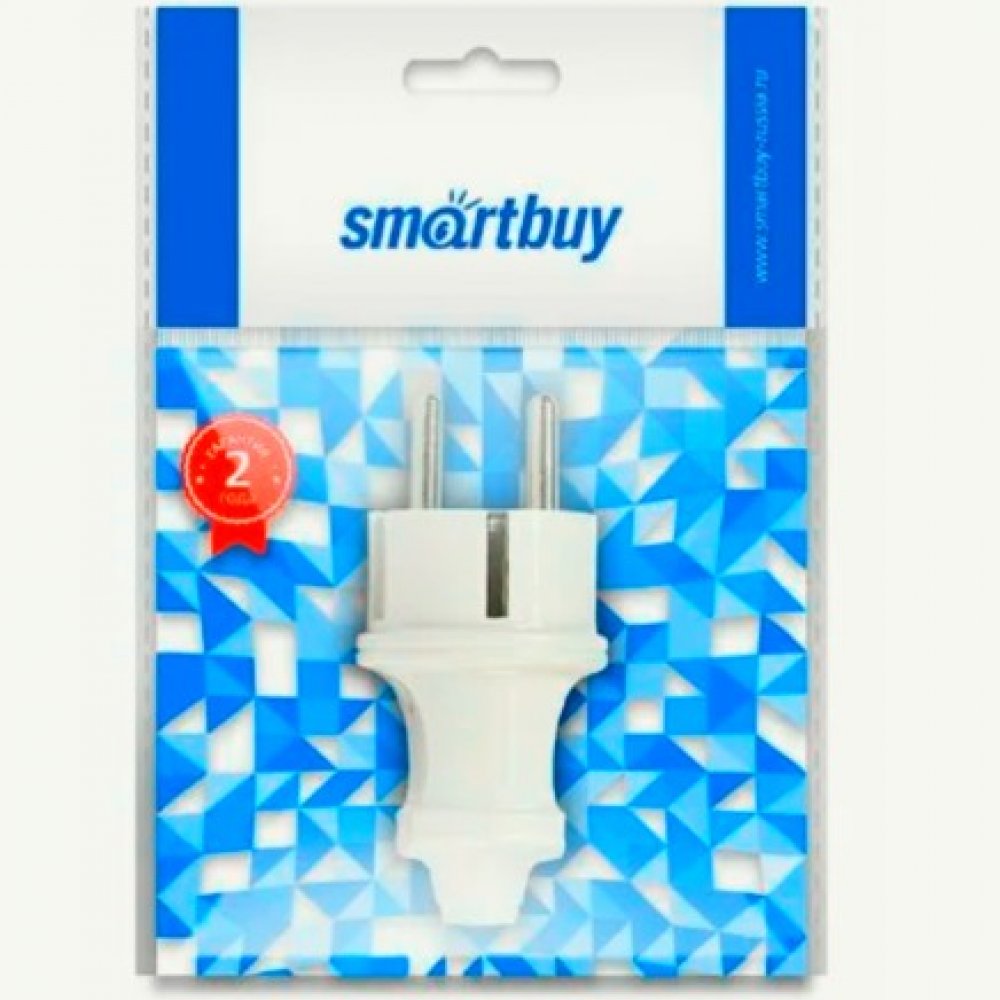 Вилка прямая с/з Смартбай SBE-16-P01-w