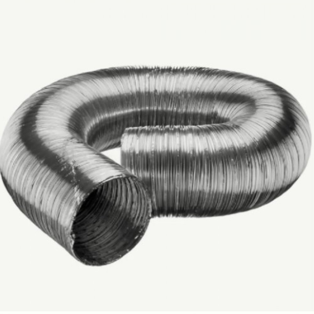 Воздуховод гибкий 100 А10VA алюминиевый гофрированный