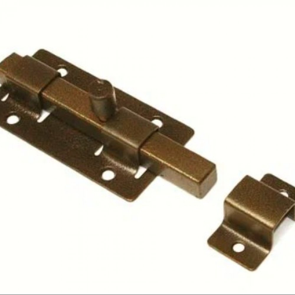 Задвижка дверная СЕКРЕТ ЗД 06 бронза