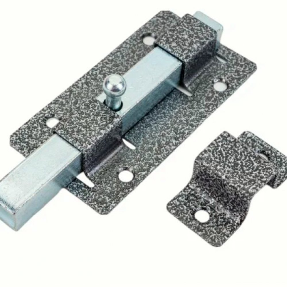 Задвижка дверная СЕКРЕТ ЗД-06 серебро