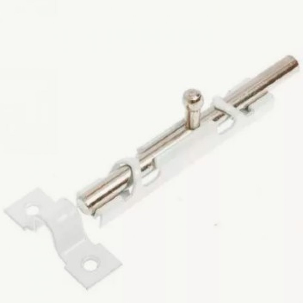 Задвижка накладная ЗТ-9см полимер белый