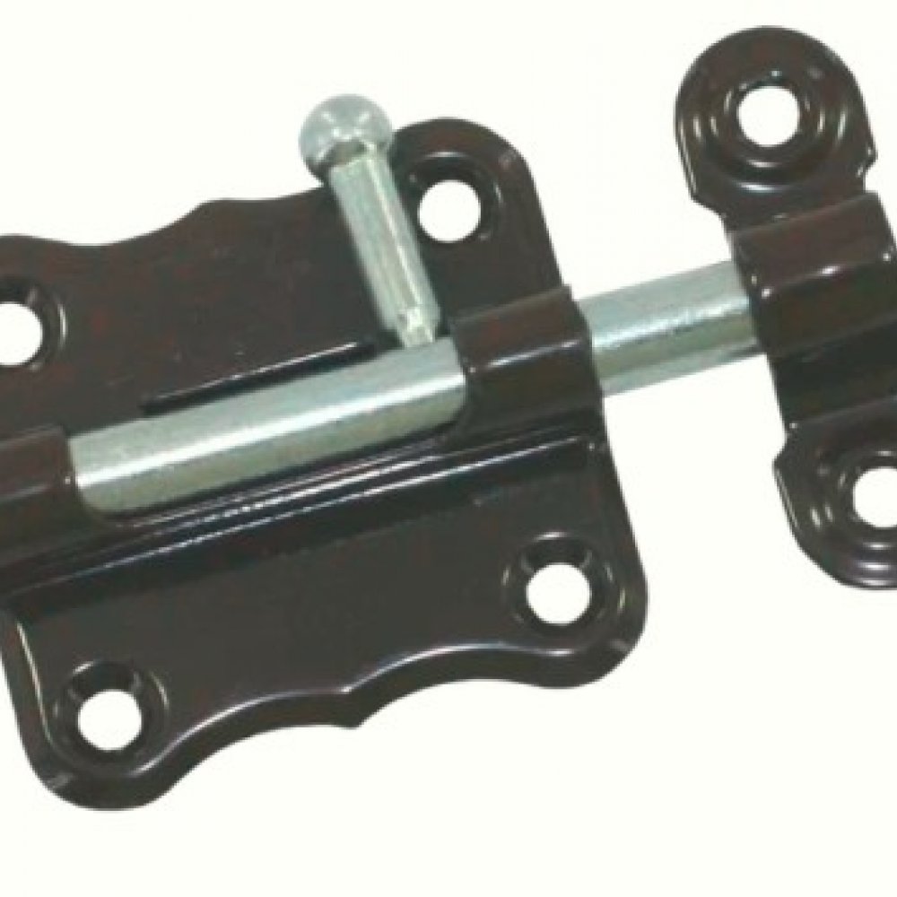 Задвижка накладная ЗТ2-100 корич.