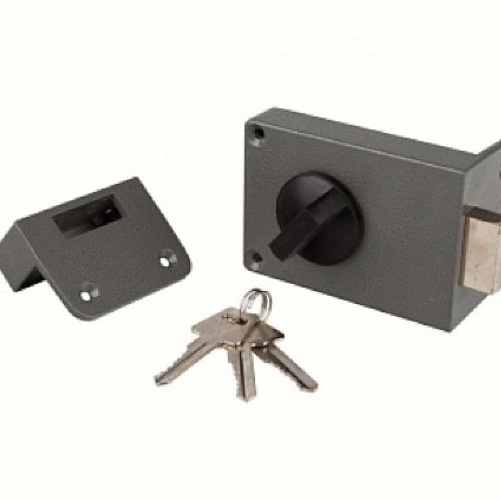 Замок накладной 603 2х ригель.